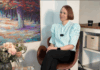 Pernelle Jensen under Tv-interview om Psykiatrien i Region Syddanmark