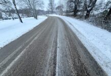 Politiet advarer: Meget glatte veje på Fyn