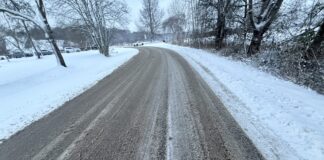 Politiet advarer: Meget glatte veje på Fyn